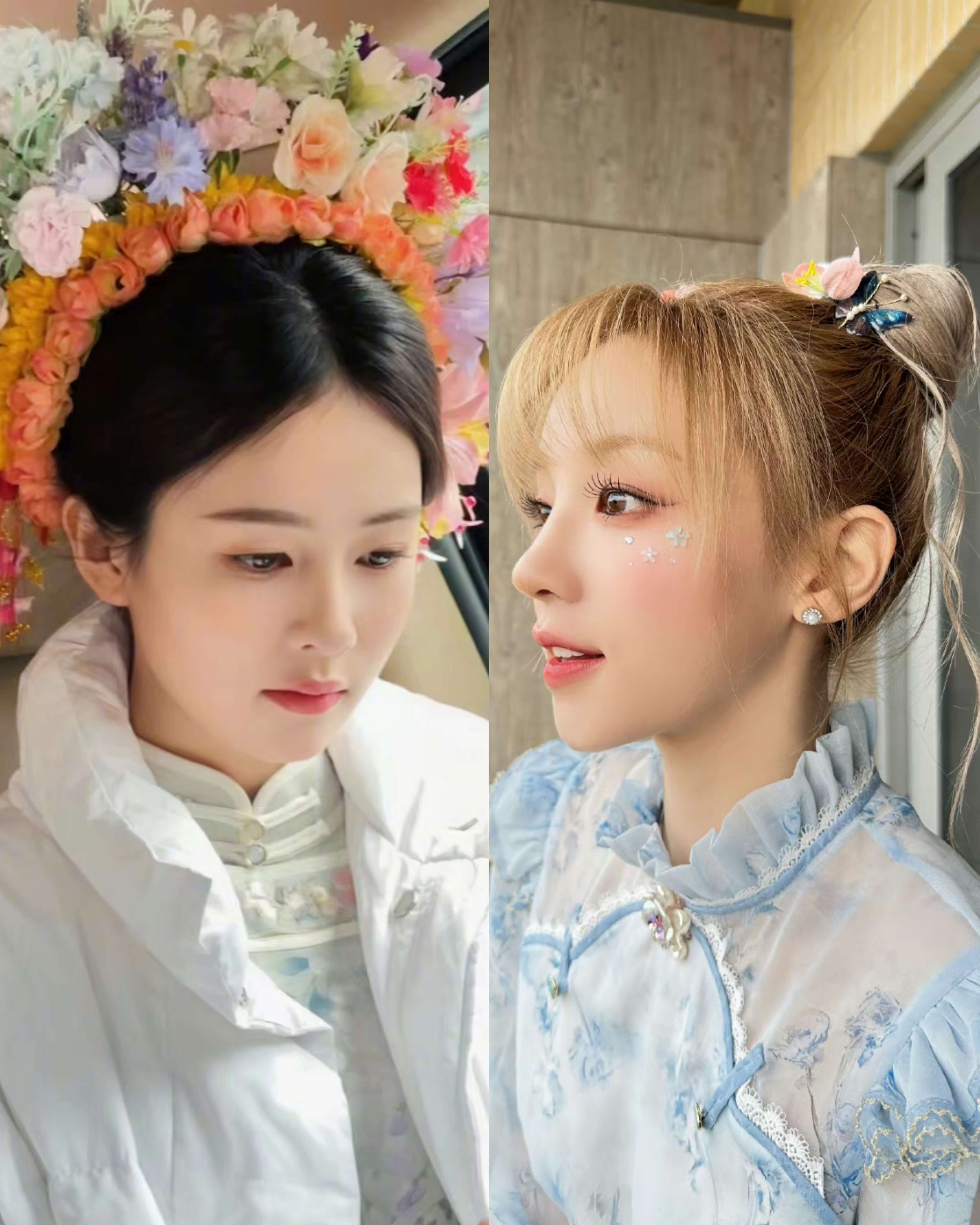 Bai Lu, Song Yuqi, Liu Tao, Zhang Yifan Wear New Chinese Style and Folk Costumes in Nanning